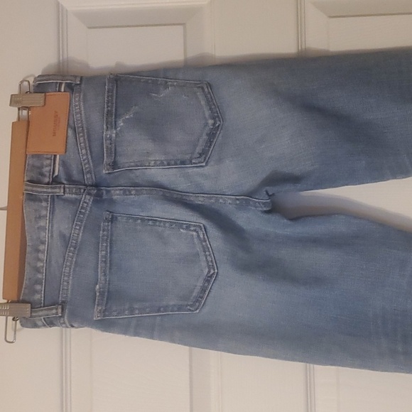 Moussy Vintage Faded Blue Ripped Light Blue Distressed Skinny Jeans Womens Sz 23 - Picture 10 of 16
